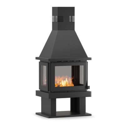 Wood burning stove Balkan Energy FS 4 SIDE, 14.08kW - Product Comparison