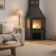 Wood burning stove Balkan Energy FS AERO PRISMA, 16.20kW | Wood Burning Stoves |  |