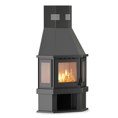 Wood burning stove Balkan Energy FS AERO PRISMA, 16.20kW - Balkan Energy