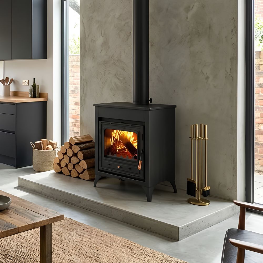 Wood burning Stove Prity CMR E 12kW | Cast Iron Wood Burning Stoves | Wood Burning Stoves |