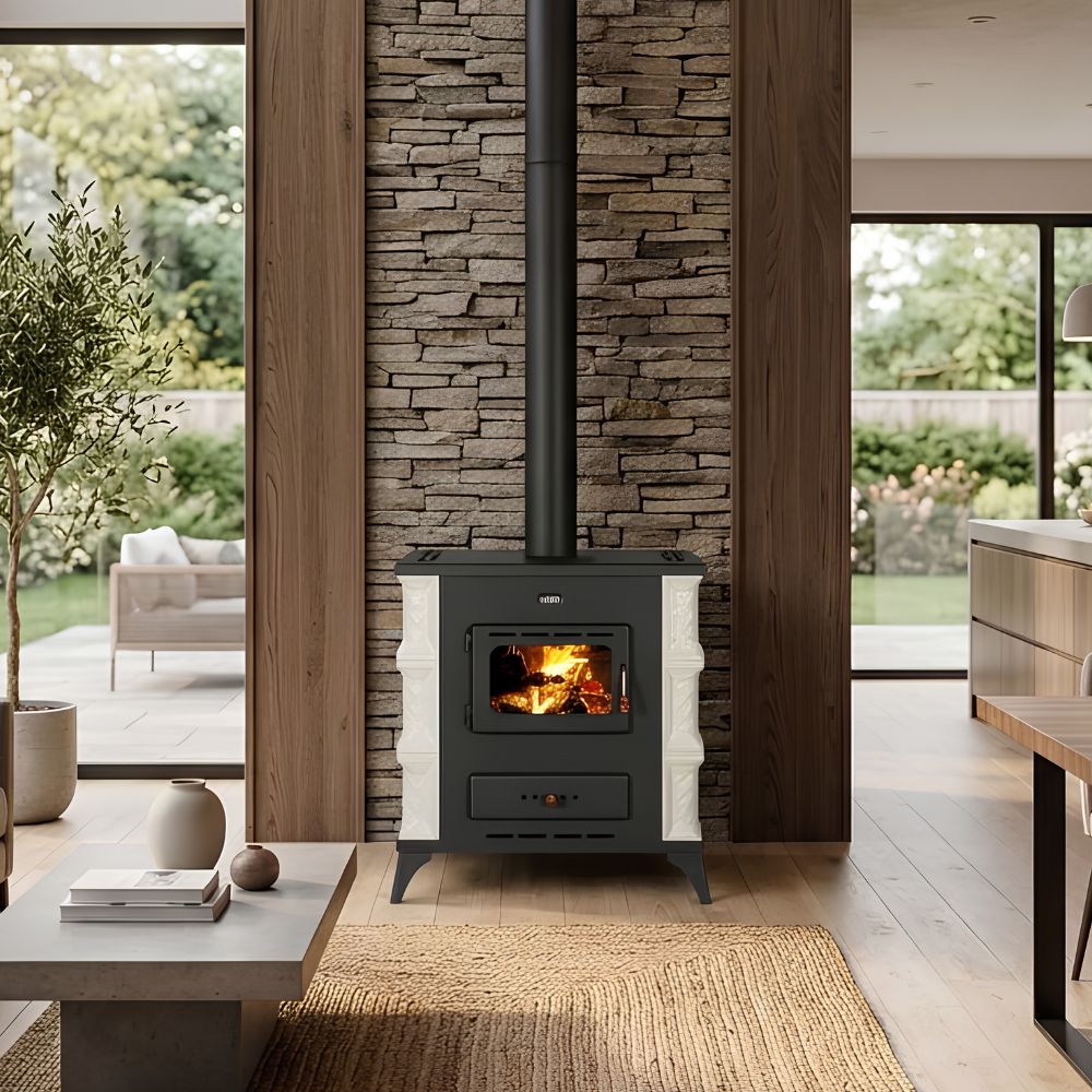 Wood burning stove Prity K RK Dantela, 10.4kW | Wood Burning Stoves |  |