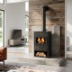 Wood burning stove Prity K1, 9,5kW, Log | Wood Burning Stoves | Stoves |