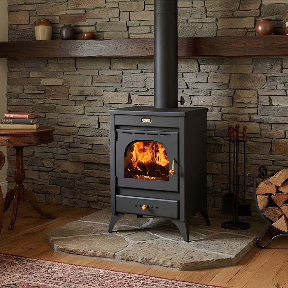 Wood burning stove Prity K1 R 9.5kW, Log | Wood Burning Stoves | Stoves |