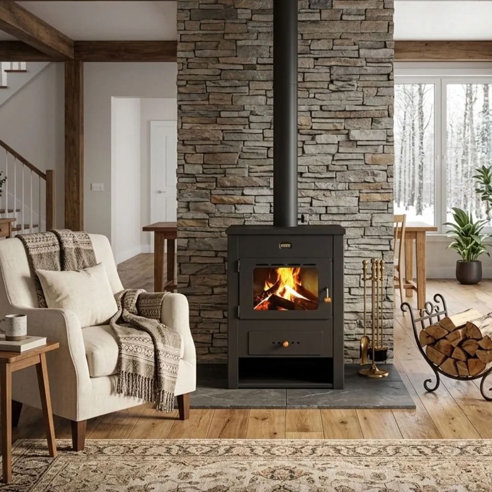 Wood burning stove Prity K13, 12,1 kW, Log | Wood Burning Stoves | Stoves |