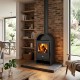 Wood burning stove Prity K1K D, 9.5 kW | Wood Burning Stoves |  |
