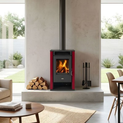 Wood Burning Stove Prity K2 GT, 8.1 kW - Product Comparison