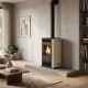 Wood burning stove Prity K3 GT D Ivory, 8.1 kW | Wood Burning Stoves | Stoves |