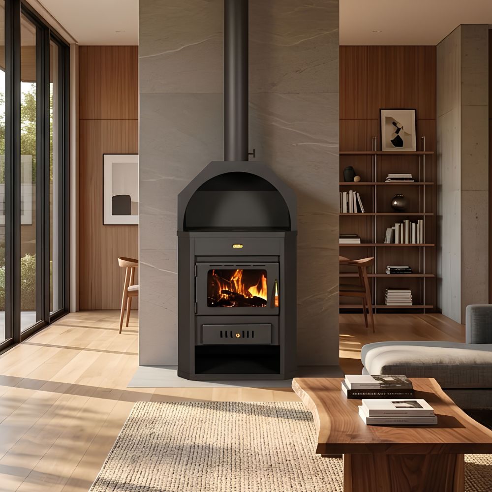 Wood burning stove Prity Prity 15.9kW, Log | Wood Burning Stoves | Stoves |