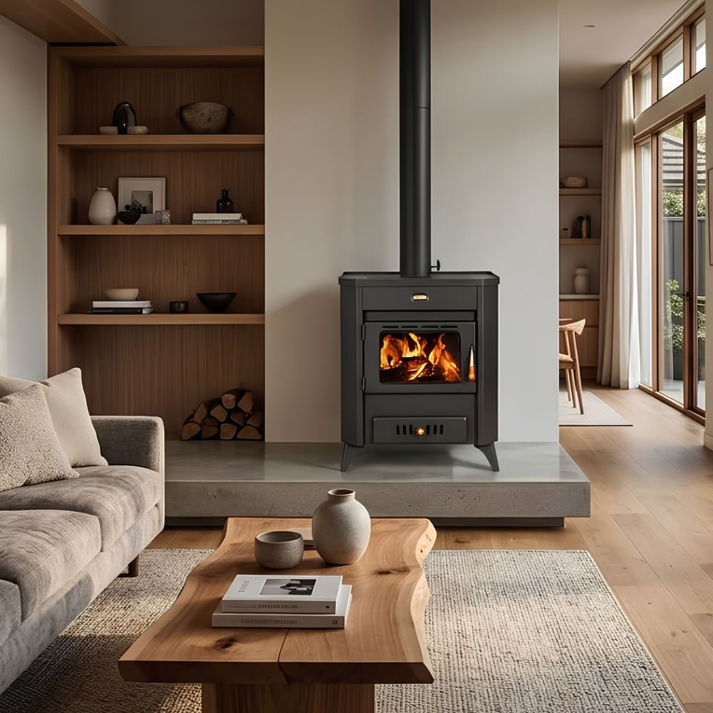Wood burning stove Prity WDR 15.9kW, Log | Wood Burning Stoves | Stoves |