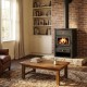 Wood burning stove with cast iron top Prity K2 CP, 10.4kW, Log | Cast Iron Wood Burning Stoves | Wood Burning Stoves |