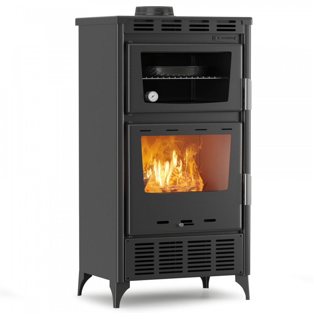Wood burning stove with oven Balkan Energy ATS 90-30 ΜΑSΙΝΑ AERO, с вентилатор, 18.23kW | Wood Cooker Stoves |  |