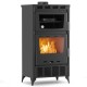 Wood burning stove with oven Balkan Energy ATS 90-30 ΜΑSΙΝΑ AERO, с вентилатор, 18.23kW | Wood Cooker Stoves |  |