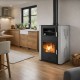 Wood burning stove with back boiler and oven Balkan Energy ATS HYDRO ΜΑSΙΝΑ 90-30, 35kW |  |  |