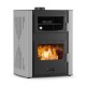 Wood burning stove with back boiler and oven Balkan Energy ATS HYDRO ΜΑSΙΝΑ 90-30, 35kW |  |  |