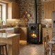 Wood Burning Stove With Back Boiler and Oven Prity FG W18 R, 18kW | Wood Stoves With Back Boiler | Wood Burning Stoves |