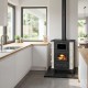 Wood burning stove with oven Prity F RK Dantela 12.1kW, Log | Wood Burning Stoves With Oven | Wood Burning Stoves |