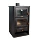Wood burning stove with oven Prity FG 14,2kW, Log | Wood Burning Stoves | Stoves |