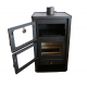 Wood burning stove with oven Prity FG 14,2kW, Log | Wood Burning Stoves | Stoves |