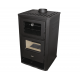 Wood burning stove with oven Prity FG D, 14,2kW | Wood Burning Stoves | Stoves |