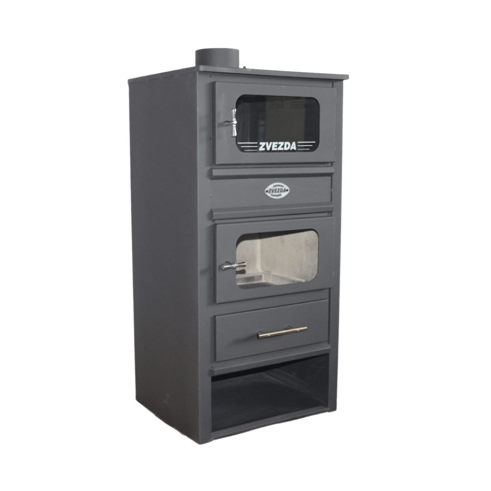 Wood burning stove with oven Zvezda MF 22, 10.9kW | Wood Burning Stoves With Oven | Wood Burning Stoves |