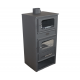 Wood burning stove with oven Zvezda MF 22, 10.9kW | Wood Burning Stoves With Oven | Wood Burning Stoves |