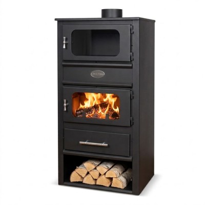 Wood burning stove with oven Zvezda MF 22, 10.9kW - Product Comparison