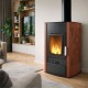 Wood burning stove with back boiler Balkan Energy ATS HYDRO, 25kW |  |  |
