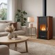 Wood burning stove with back boiler Balkan Energy ATS HYDRO, 33kW |  |  |
