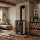 Wood burning stove with back boiler Prity S2 W10, 7.1kW | Wood Stoves With Back Boiler | Wood Burning Stoves |