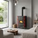 Wood burning stove with back boiler Prity S3 W13 RK Maro, 9.9kW | Wood Stoves With Back Boiler | Wood Burning Stoves |