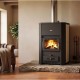 Wood burning stove with back boiler Prity WD W24, 18.2kW | Wood Stoves With Back Boiler | Wood Burning Stoves |