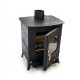 Wood burning stove Verso 1, 7.5kW | Wood Burning Stoves | Stoves |