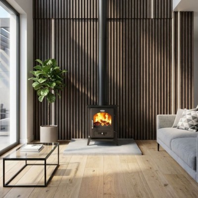 Wood burning stove Verso 1, 7.5kW - Wood Burning Stoves