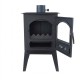 Wood burning stove Verso 1 LL, 7.5kW | Wood Burning Stoves | Stoves |