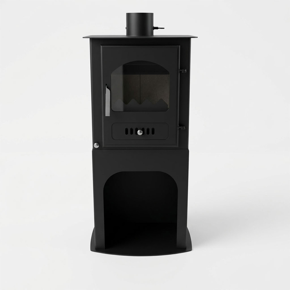 Wood burning stove Verso 1 Stand, 7.5kW | Wood Burning Stoves | Stoves |