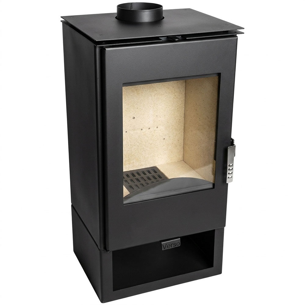 Wood burning stove Verso Ina, 7.5kW | Wood Burning Stoves | Stoves |