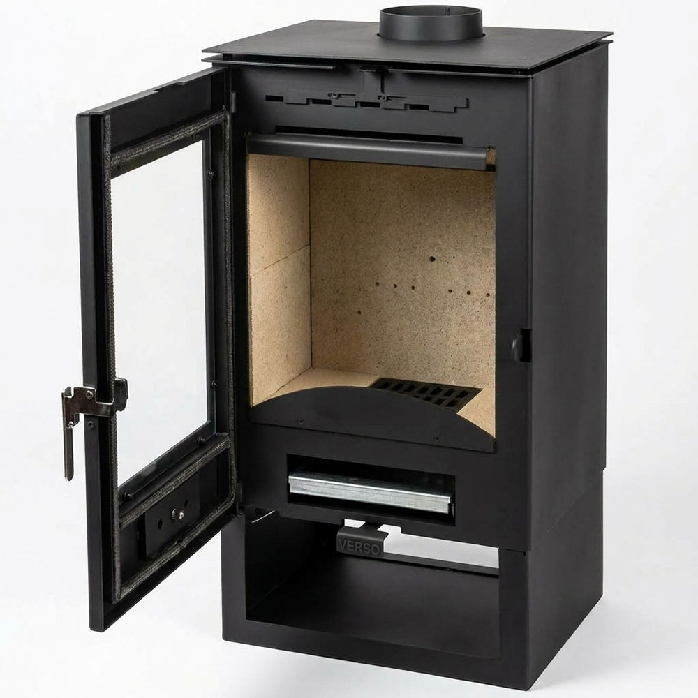 Wood burning stove Verso Ina, 7.5kW | Wood Burning Stoves | Stoves |