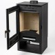 Wood burning stove Verso Ina, 7.5kW | Wood Burning Stoves | Stoves |