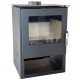 Wood burning stove Verso Kara, 7.5kW | Wood Burning Stoves | Stoves |