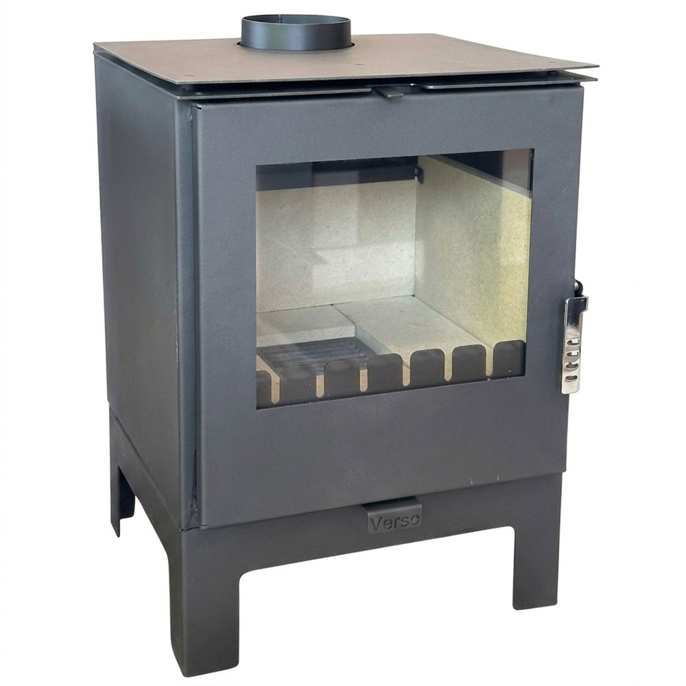 Wood burning stove Verso Kara L, 7.5kW | Wood Burning Stoves | Stoves |