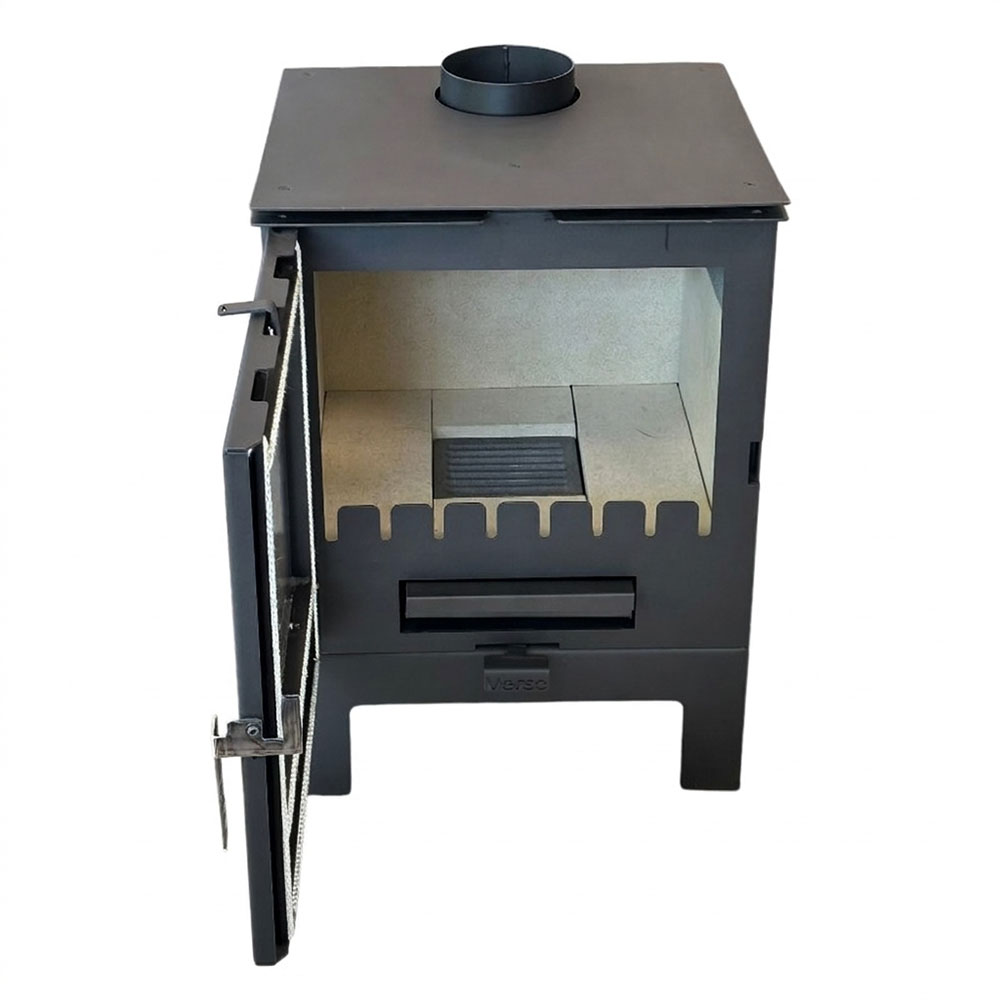 Wood burning stove Verso Kara L, 7.5kW | Wood Burning Stoves | Stoves |