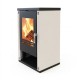 Wood burning stove Verso Lheia Ivory, 7.5 kW | Wood Burning Stoves | Stoves |