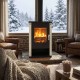 Wood burning stove Verso Lheia Ivory, 7.5 kW | Wood Burning Stoves | Stoves |