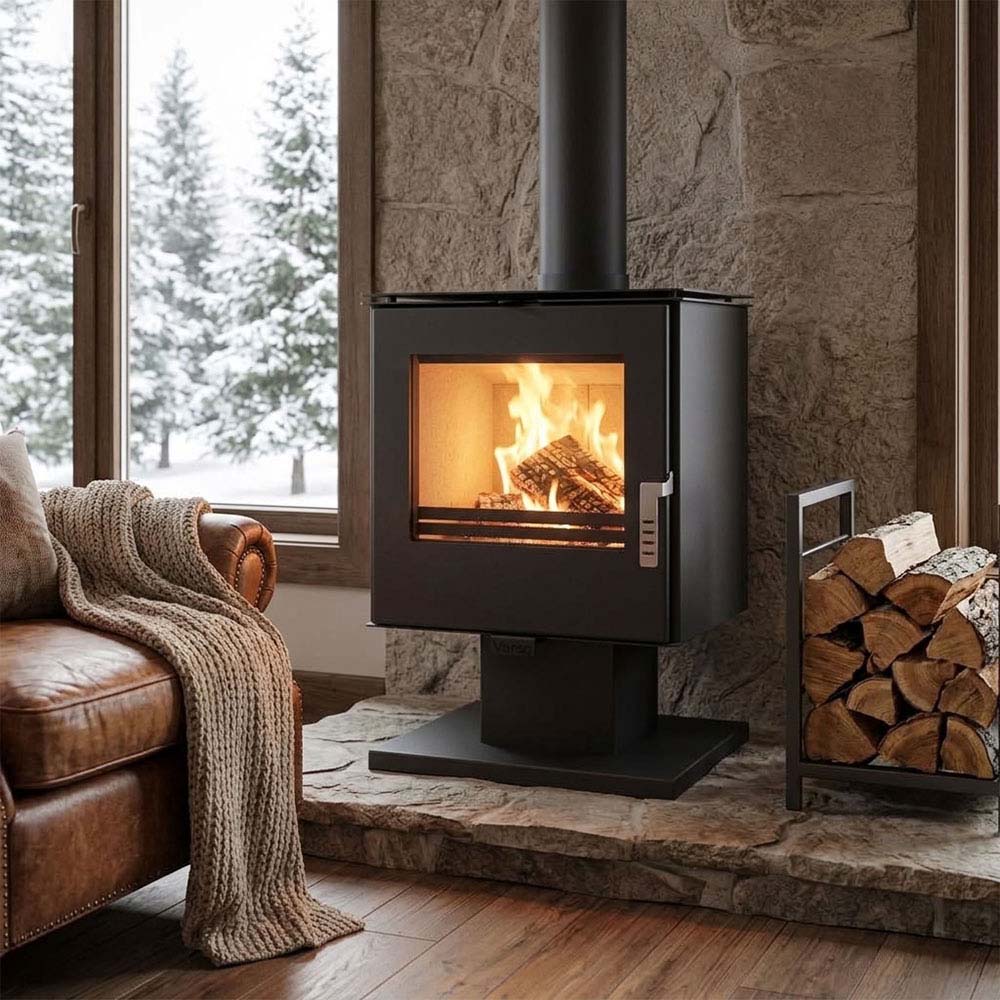 Wood burning stove Verso Rheia P, 5 kW | Wood Burning Stoves | Stoves |