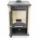 Wood burning stove Verso Theia, Ivory, 9kW | Wood Burning Stoves | Stoves |