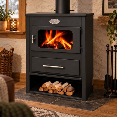 Wood burning stove Zvezda 1 Eko, 6.9kW - Zvezda