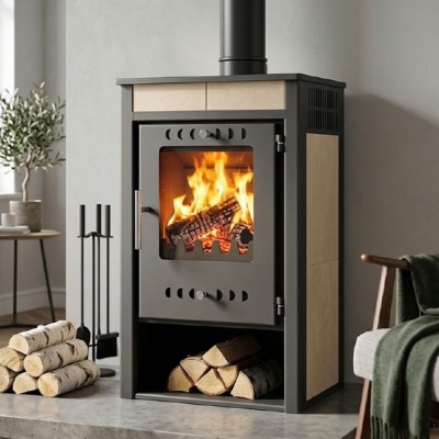 Wood burning stove Zvezda 4 Ceramic, 12.9kW - Zvezda