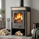 Wood burning stove Zvezda 4 Ceramic, 12.9kW | Wood Burning Stoves |  |