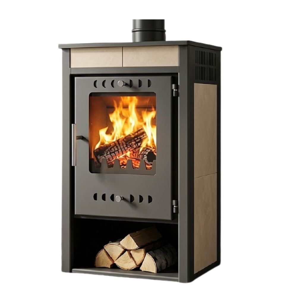 Wood burning stove Zvezda 4 Ceramic, 12.9kW | Wood Burning Stoves |  |