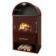 Wood burning stove Zvezda K 1 Eko K Brown, 6.9kW | Wood Burning Stoves |  |